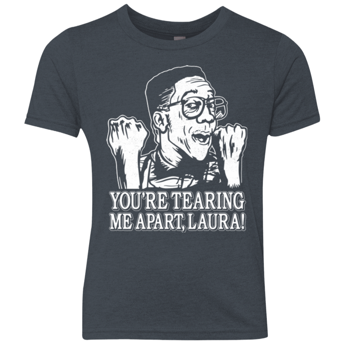 T-Shirts Vintage Navy / YXS OH LAURA Youth Triblend T-Shirt