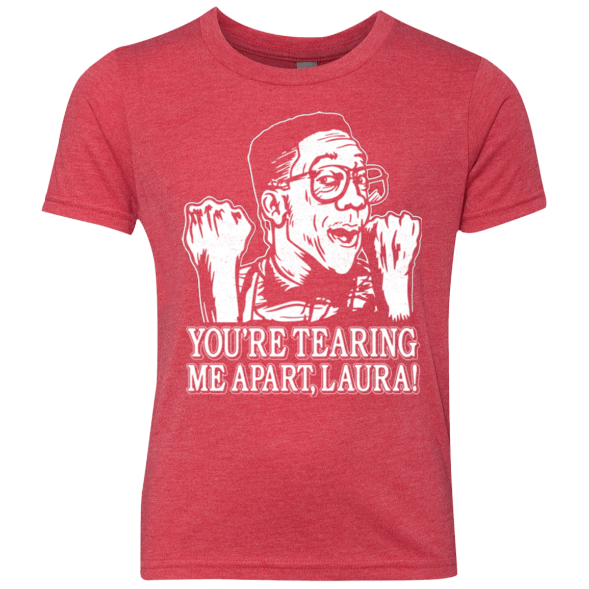 T-Shirts Vintage Red / YXS OH LAURA Youth Triblend T-Shirt