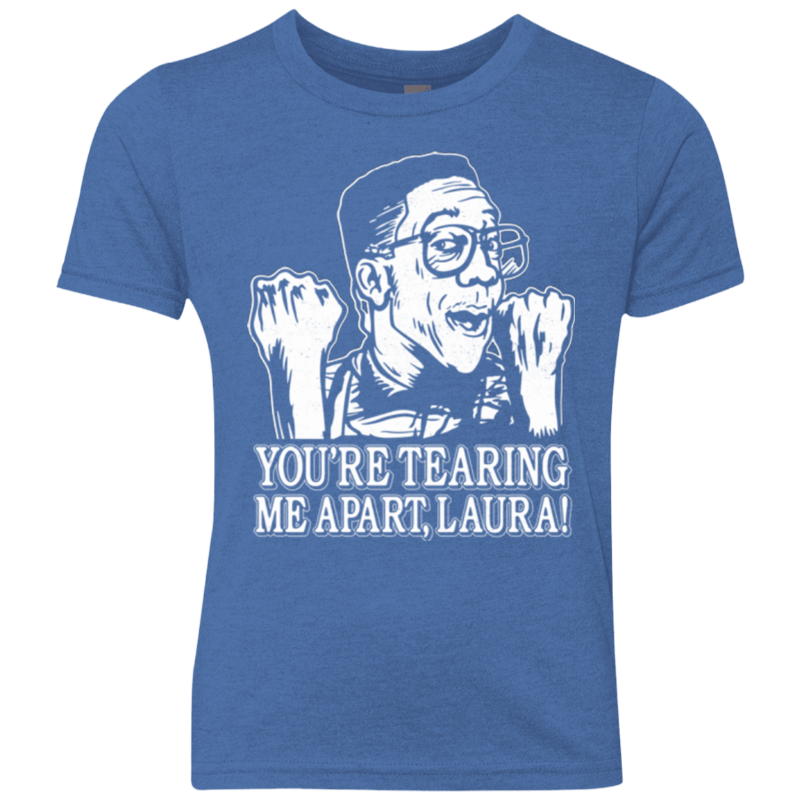 T-Shirts Vintage Royal / YXS OH LAURA Youth Triblend T-Shirt