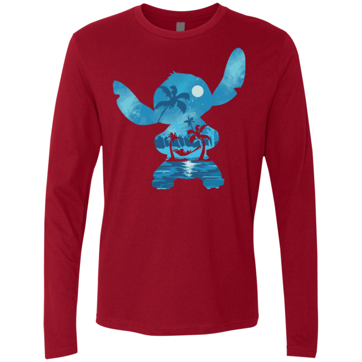 Ohana Portrait Men's Premium Long Sleeve