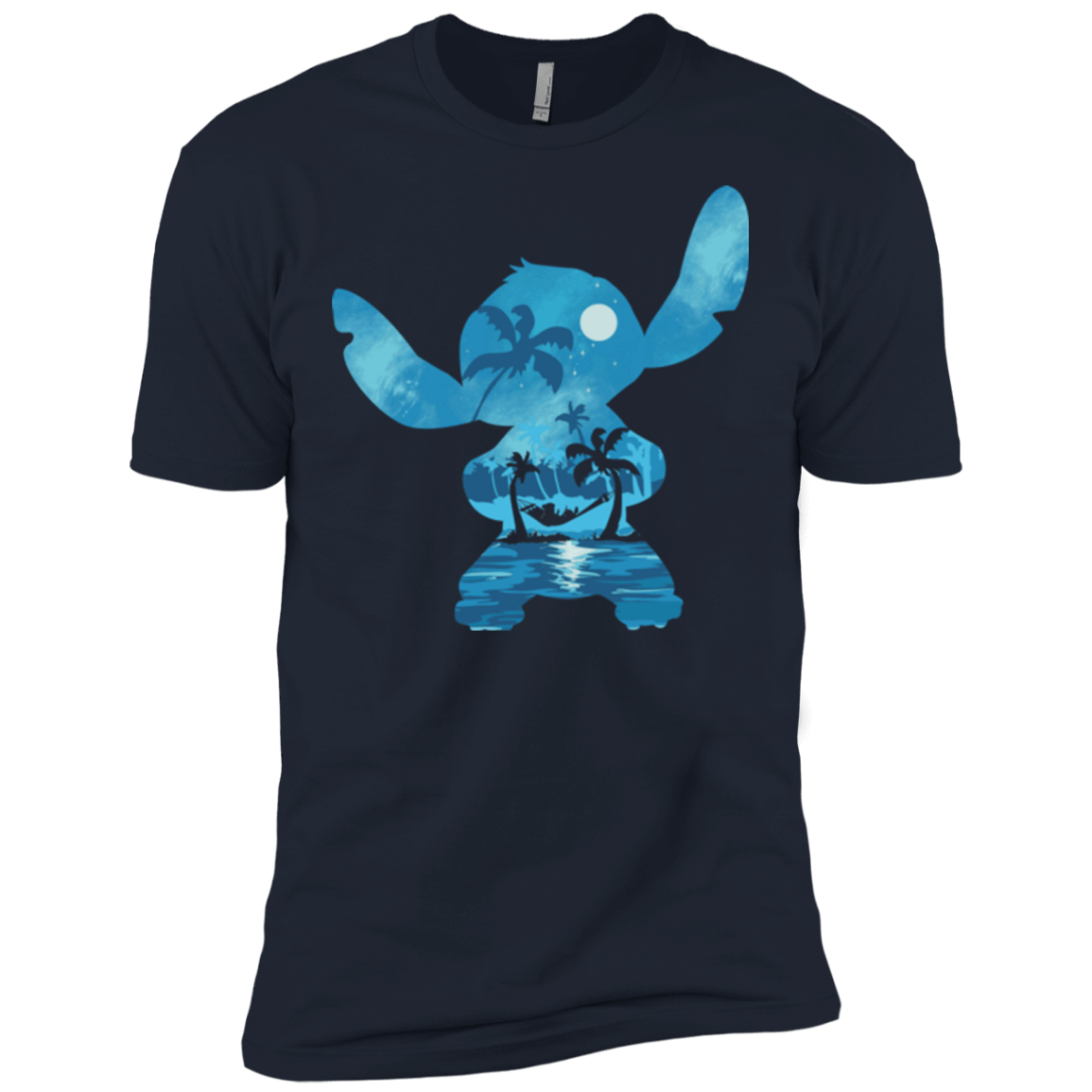 T-Shirts Midnight Navy / X-Small Ohana Portrait Men's Premium T-Shirt