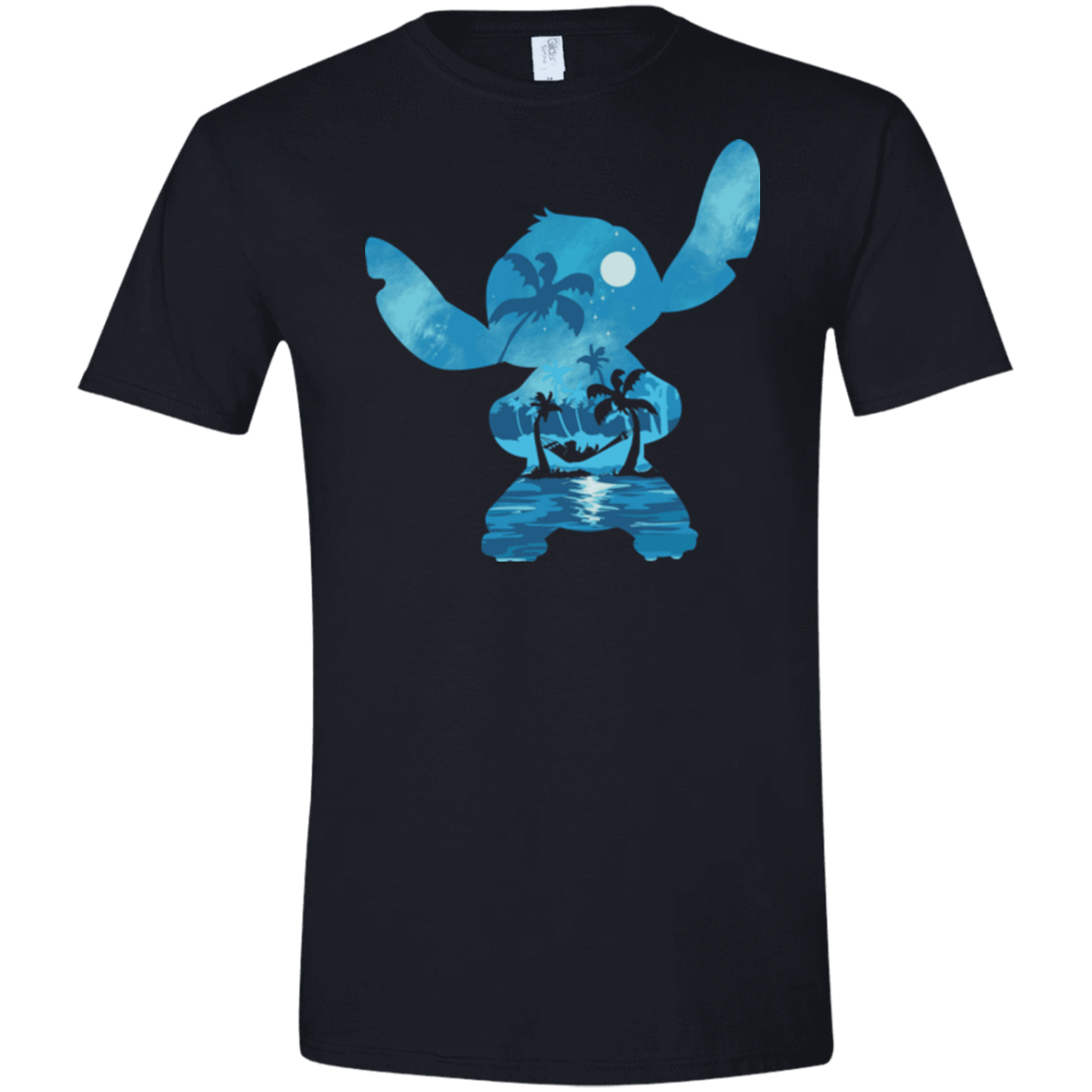 T-Shirts Black / X-Small Ohana Portrait Men's Semi-Fitted Softstyle