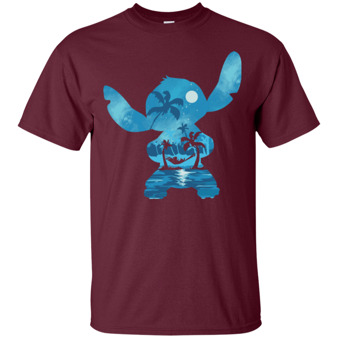 T-Shirts Maroon / S Ohana Portrait T-Shirt