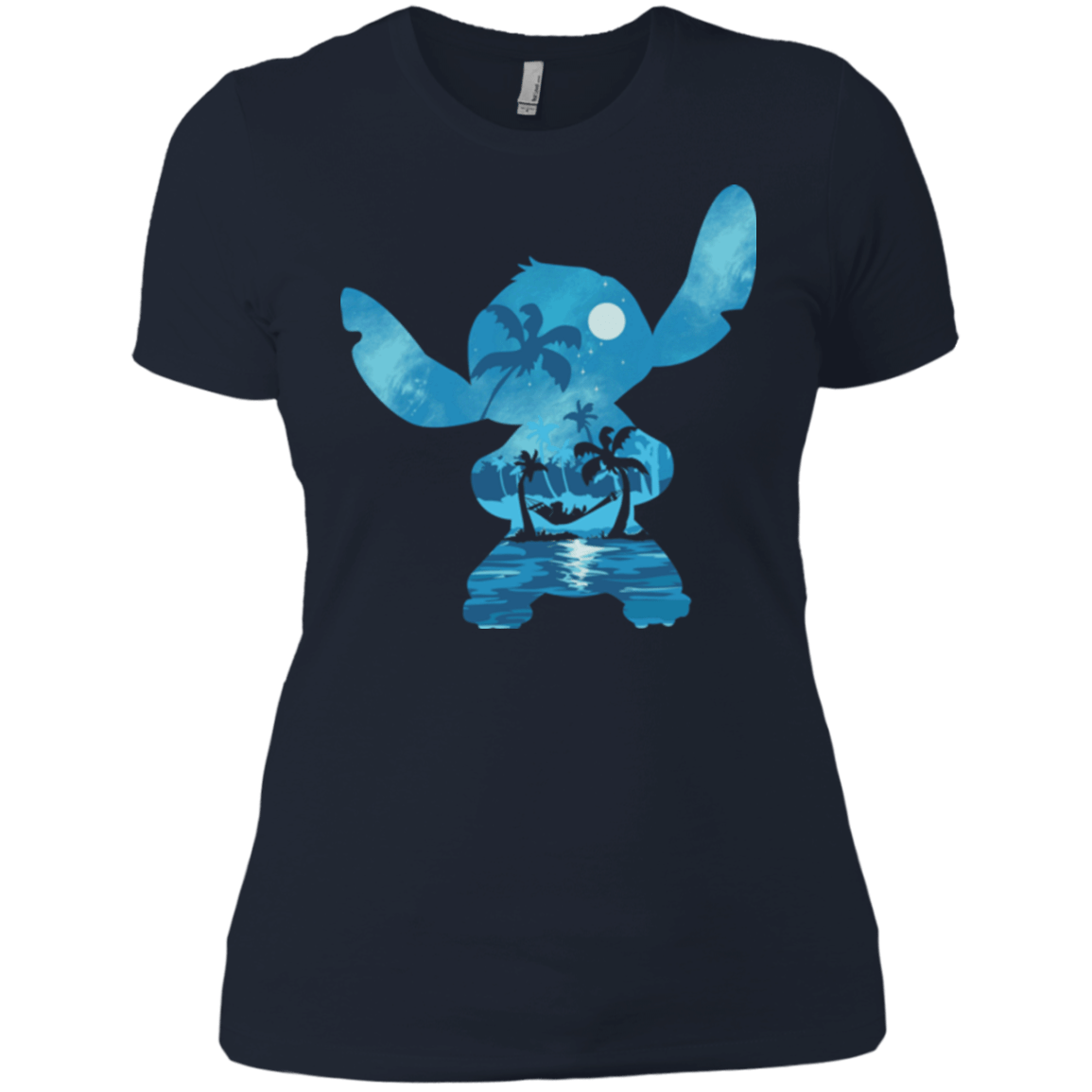 T-Shirts Midnight Navy / X-Small Ohana Portrait Women's Premium T-Shirt