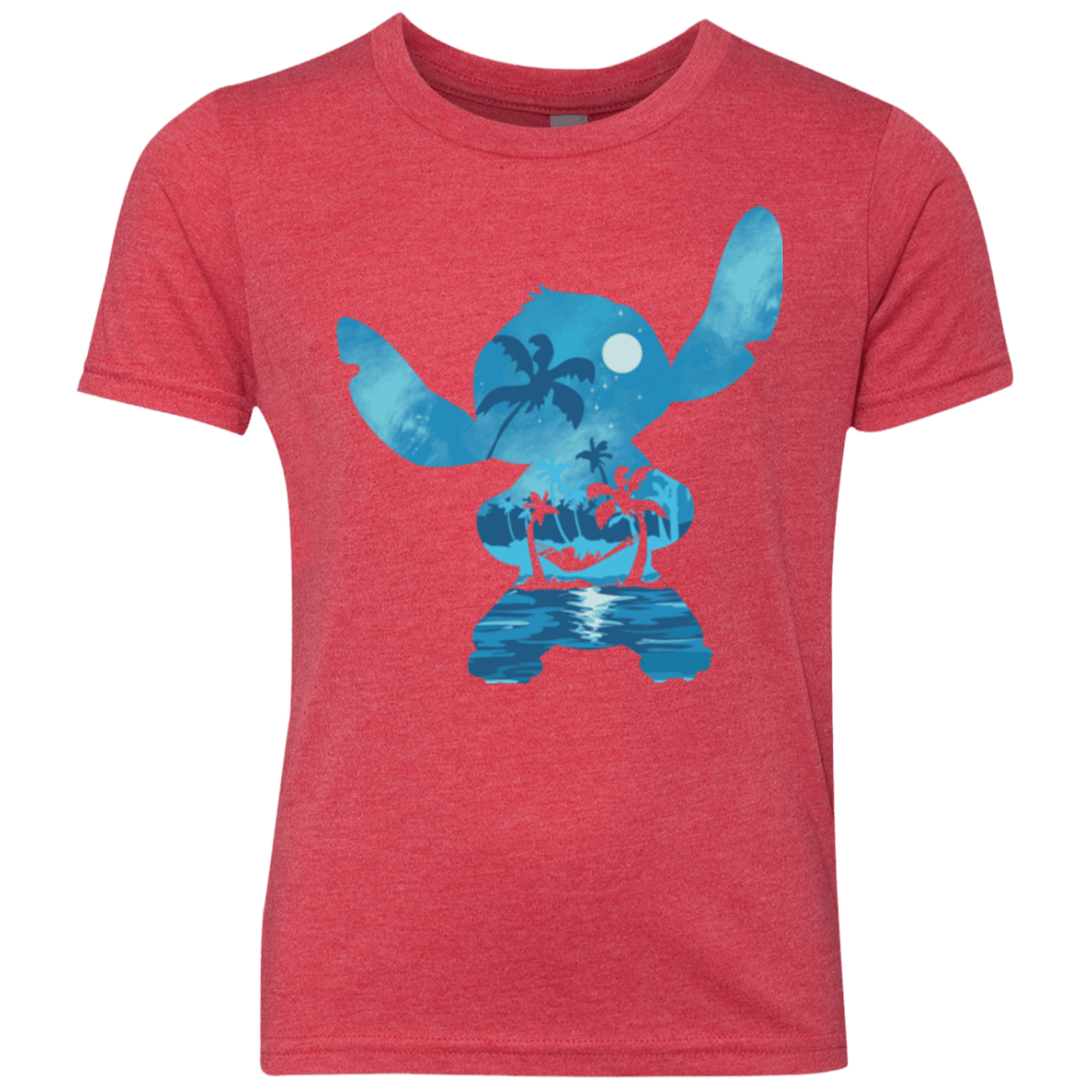 T-Shirts Vintage Red / YXS Ohana Portrait Youth Triblend T-Shirt