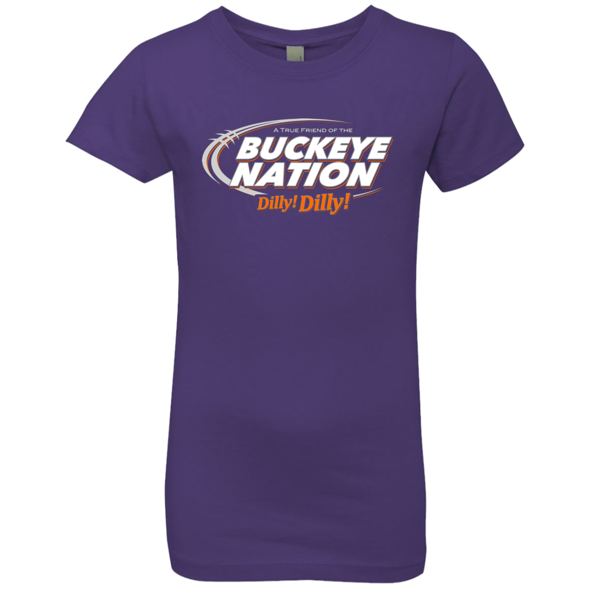 T-Shirts Purple Rush / YXS Ohio State Dilly Dilly Girls Premium T-Shirt