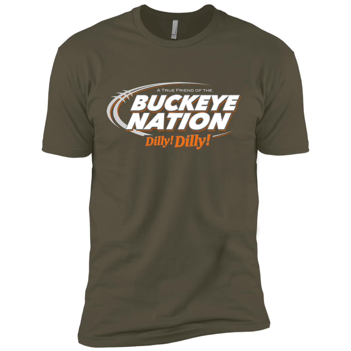 T-Shirts Military Green / X-Small Ohio State Dilly Dilly Men's Premium T-Shirt