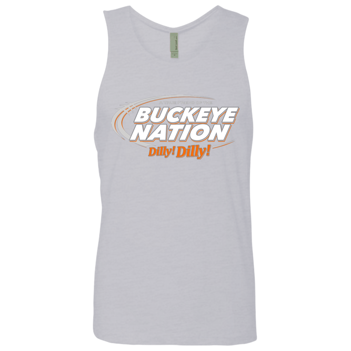 T-Shirts Heather Grey / Small Ohio State Dilly Dilly Men's Premium Tank Top
