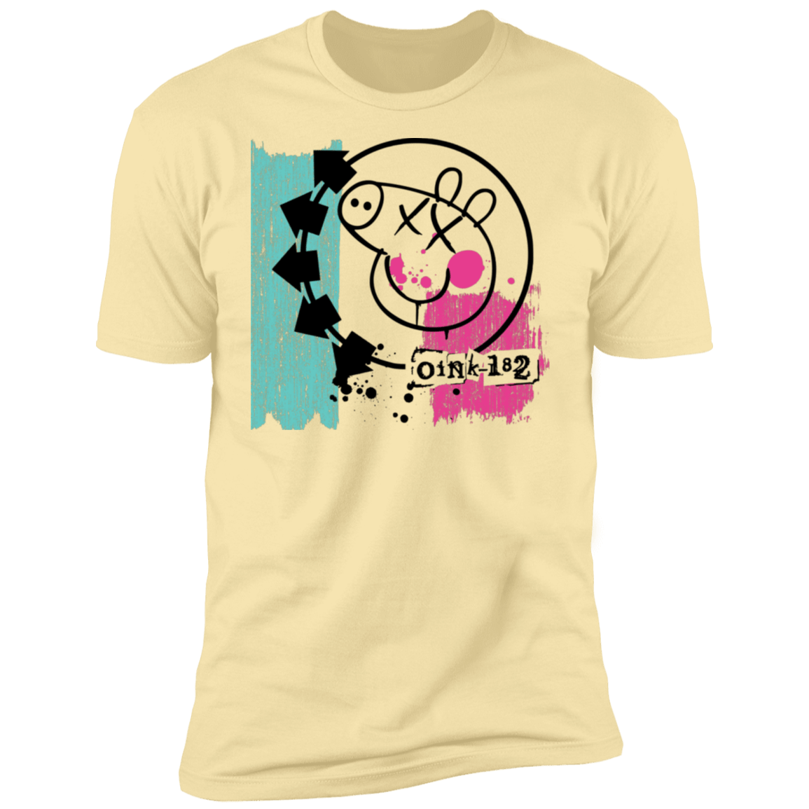 T-Shirts Banana Cream / S Oink 182 Men's Premium T-Shirt