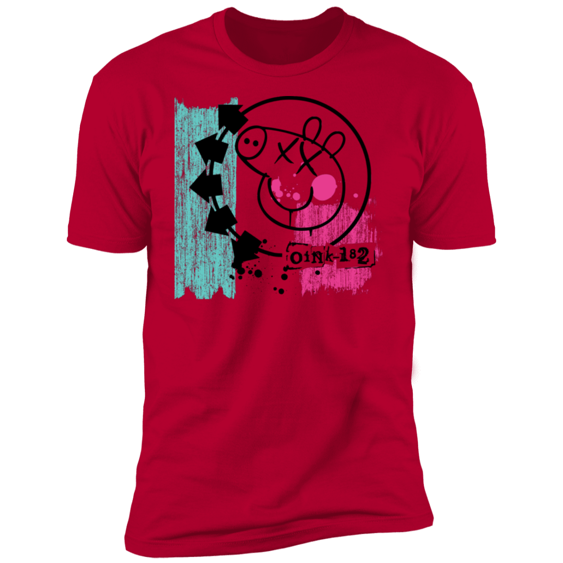 T-Shirts Red / S Oink 182 Men's Premium T-Shirt