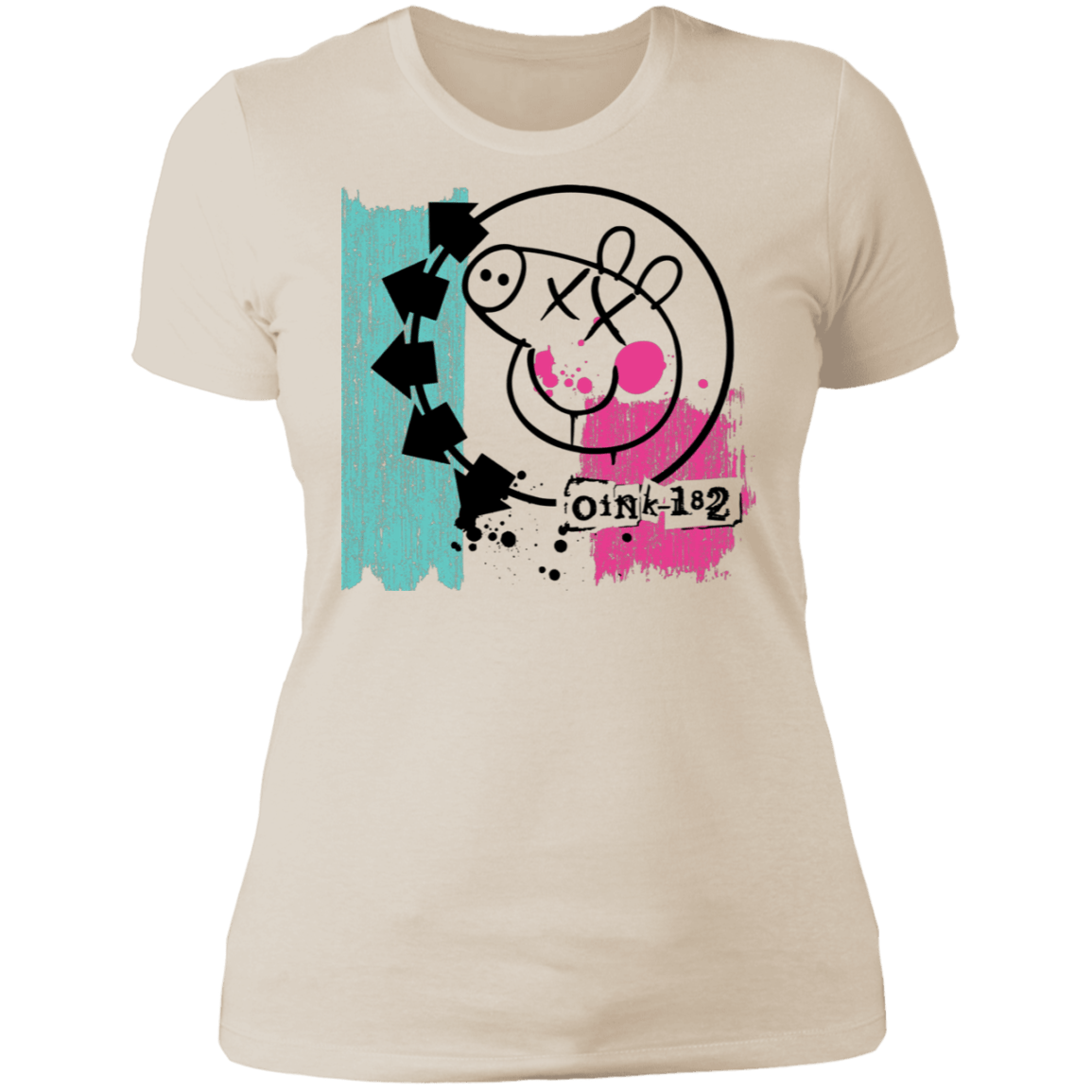 T-Shirts Ivory/ / S Oink 182 Women's Premium T-Shirt