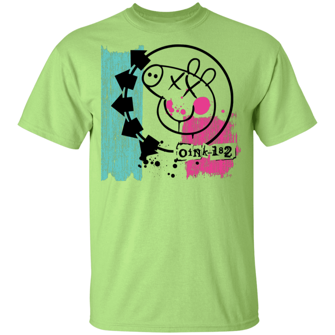 T-Shirts Mint Green / YXS Oink 182 Youth T-Shirt