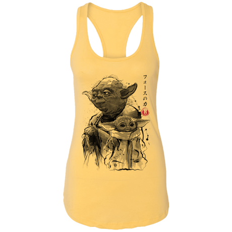 T-Shirts Banana Cream / X-Small Old and Young Women's Premium Racerback Tank