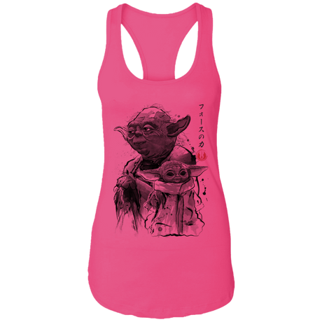 T-Shirts Raspberry / X-Small Old and Young Women's Premium Racerback Tank