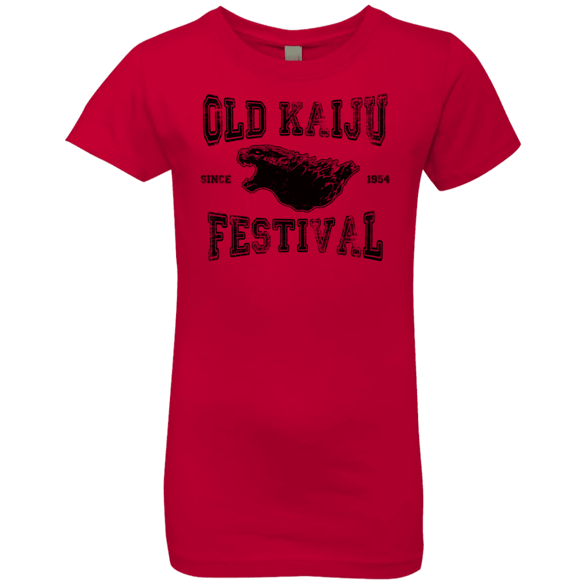 T-Shirts Red / YXS Old Kaiju Festival Girls Premium T-Shirt