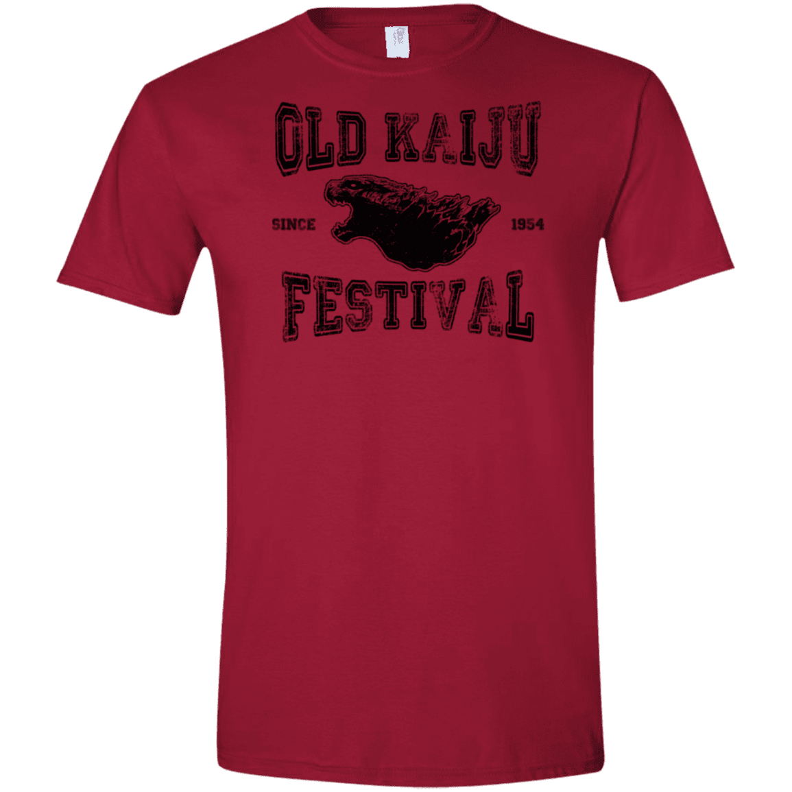 T-Shirts Cardinal Red / S Old Kaiju Festival Men's Semi-Fitted Softstyle