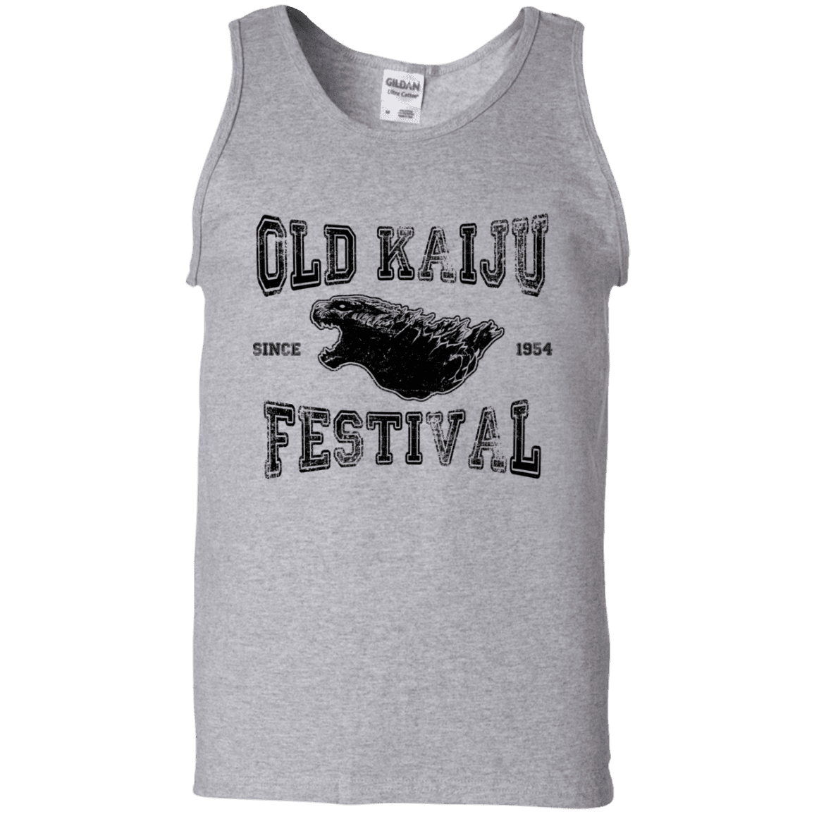 T-Shirts Sport Grey / S Old Kaiju Festival Men's Tank Top