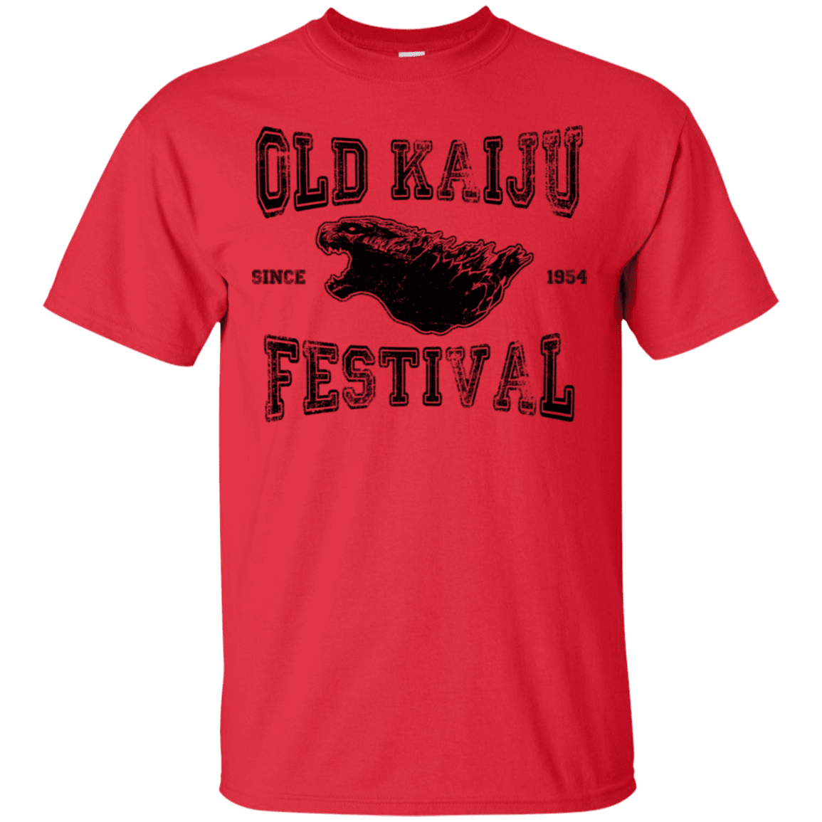 T-Shirts Red / S Old Kaiju Festival T-Shirt