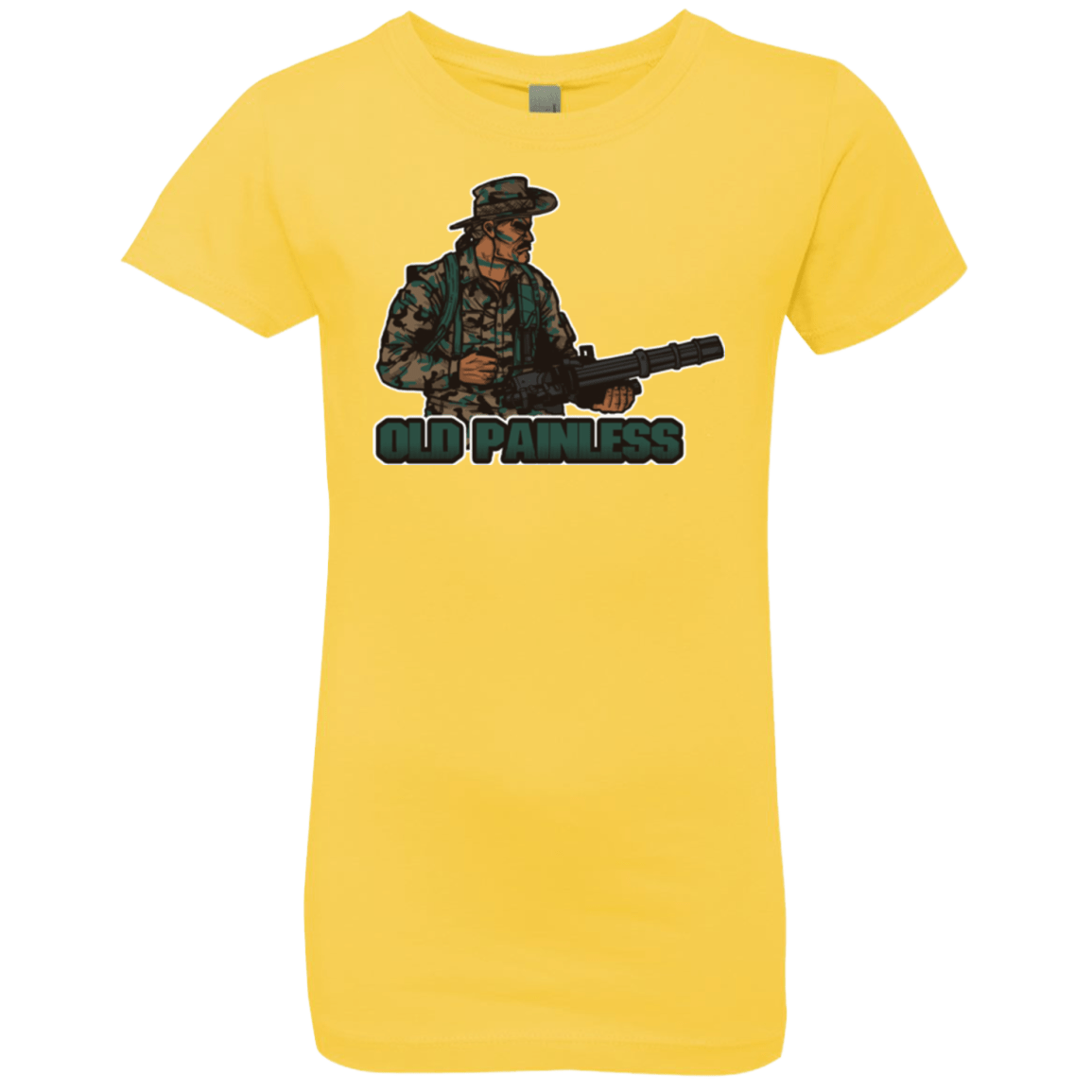 T-Shirts Vibrant Yellow / YXS Old Painless Girls Premium T-Shirt
