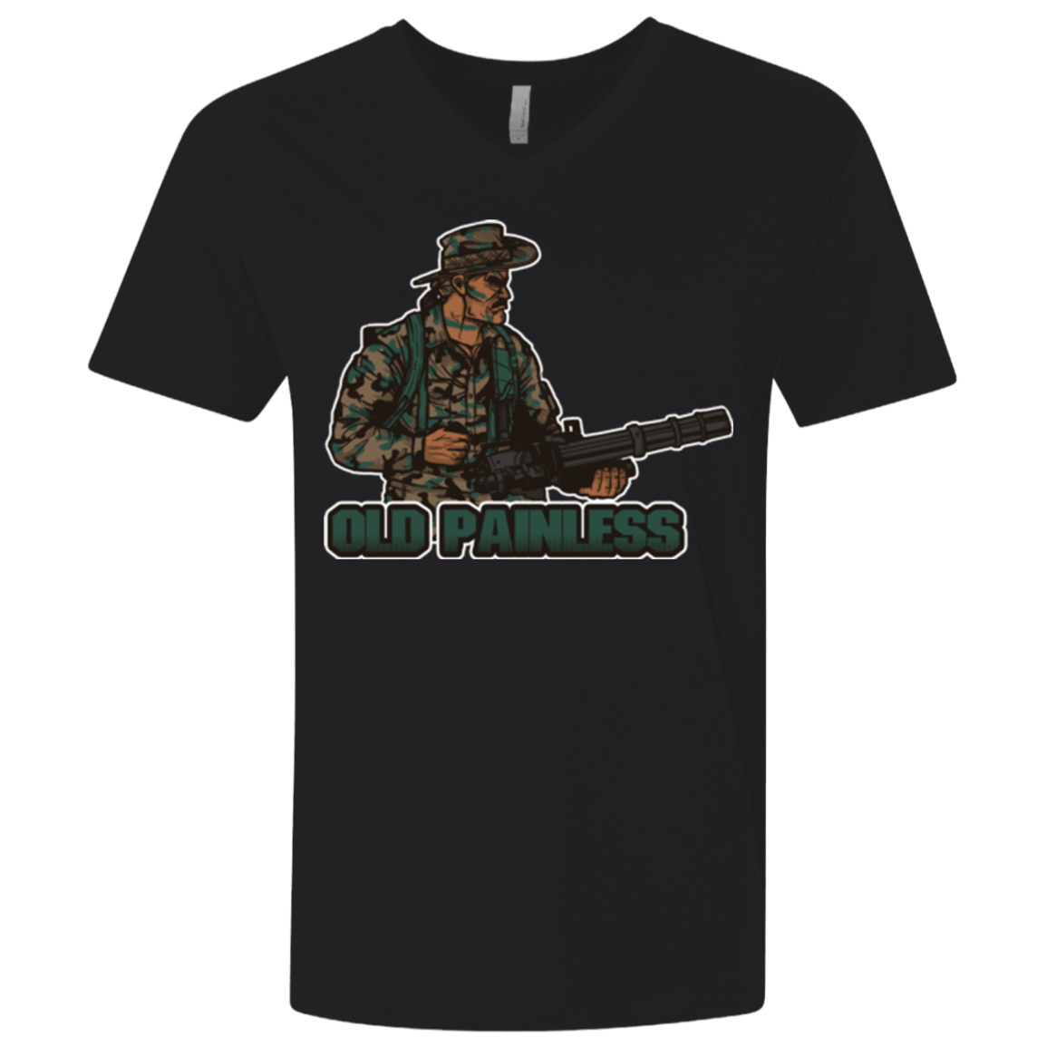 T-Shirts Black / X-Small Old Painless Men's Premium V-Neck