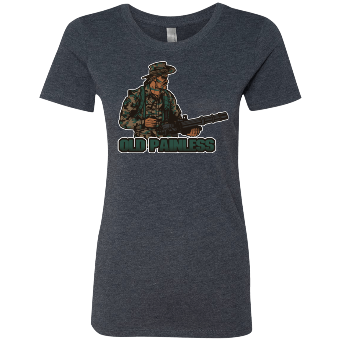 T-Shirts Vintage Navy / Small Old Painless Women's Triblend T-Shirt