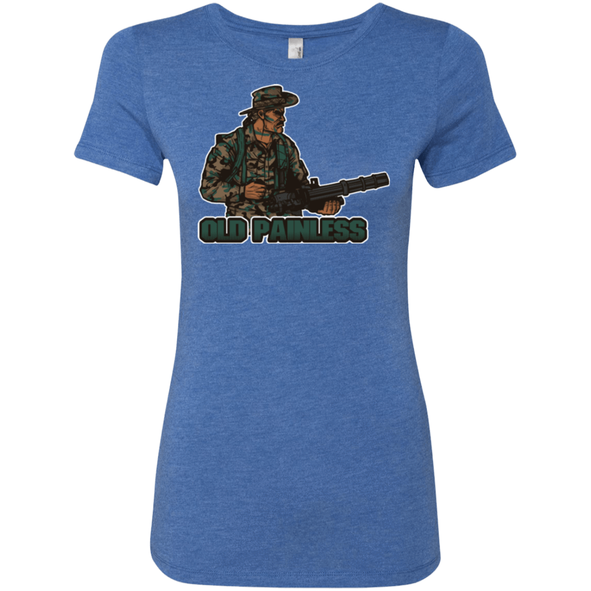 T-Shirts Vintage Royal / Small Old Painless Women's Triblend T-Shirt