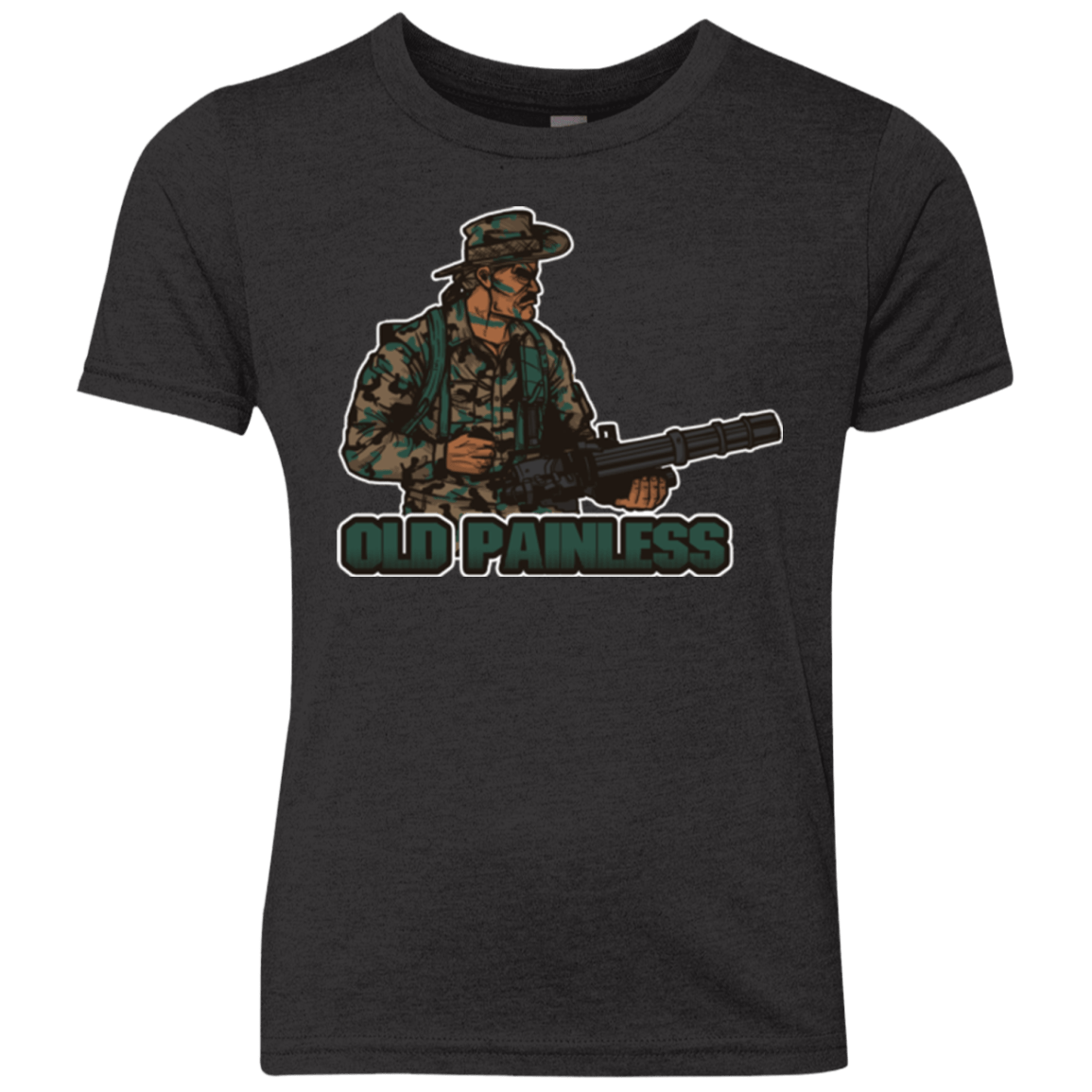 T-Shirts Vintage Black / YXS Old Painless Youth Triblend T-Shirt