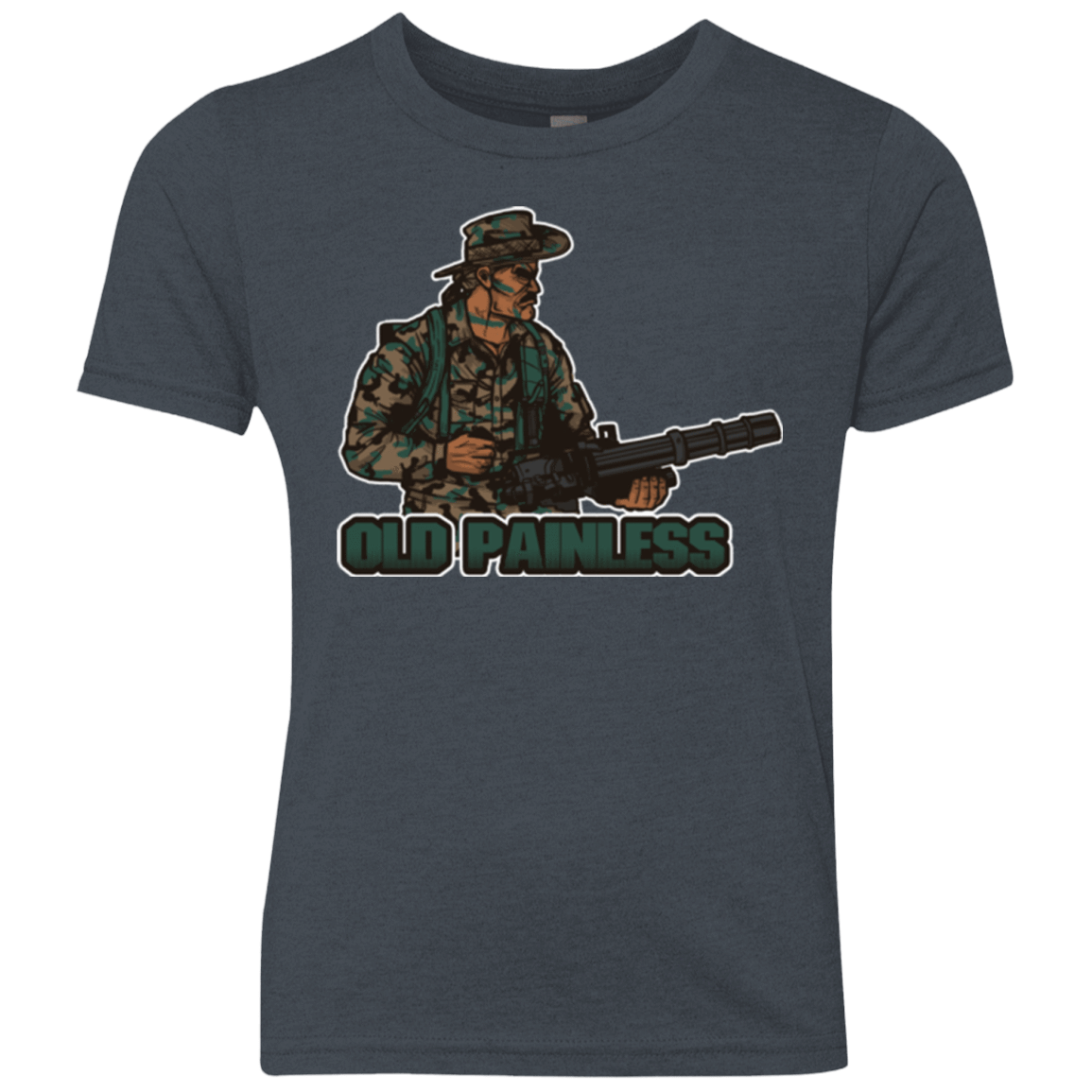 T-Shirts Vintage Navy / YXS Old Painless Youth Triblend T-Shirt