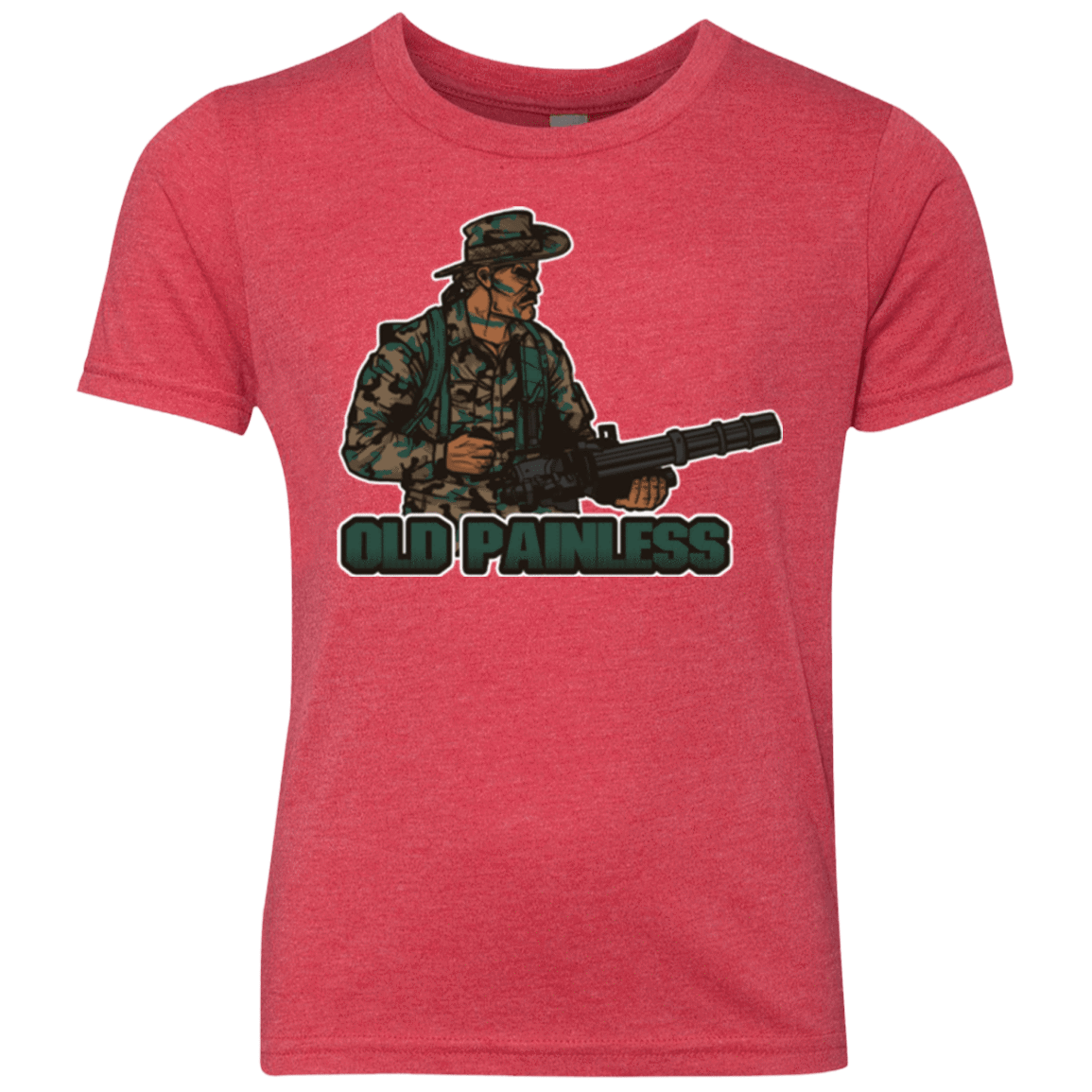 T-Shirts Vintage Red / YXS Old Painless Youth Triblend T-Shirt