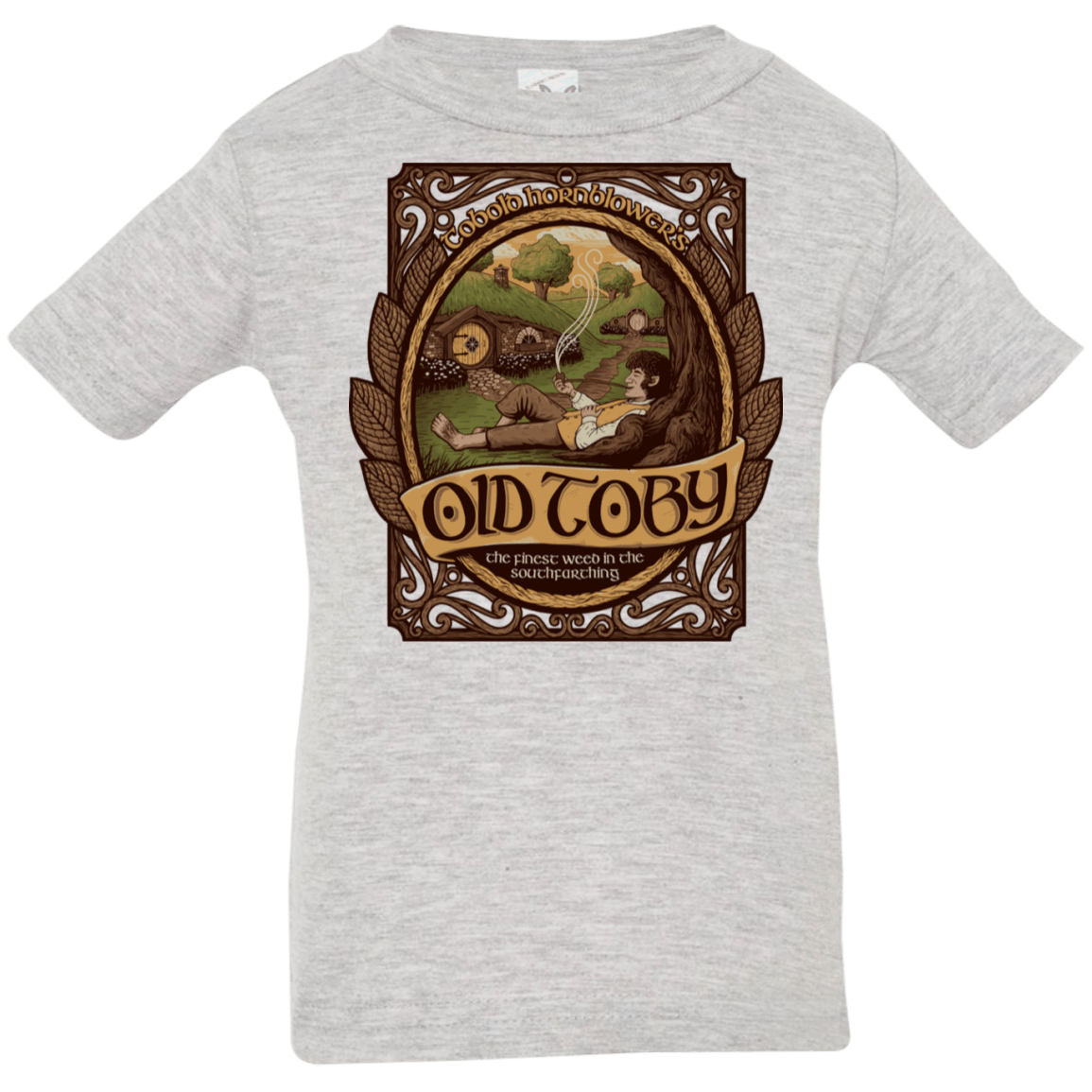 T-Shirts Heather Grey / 6 Months Old Toby Infant Premium T-Shirt