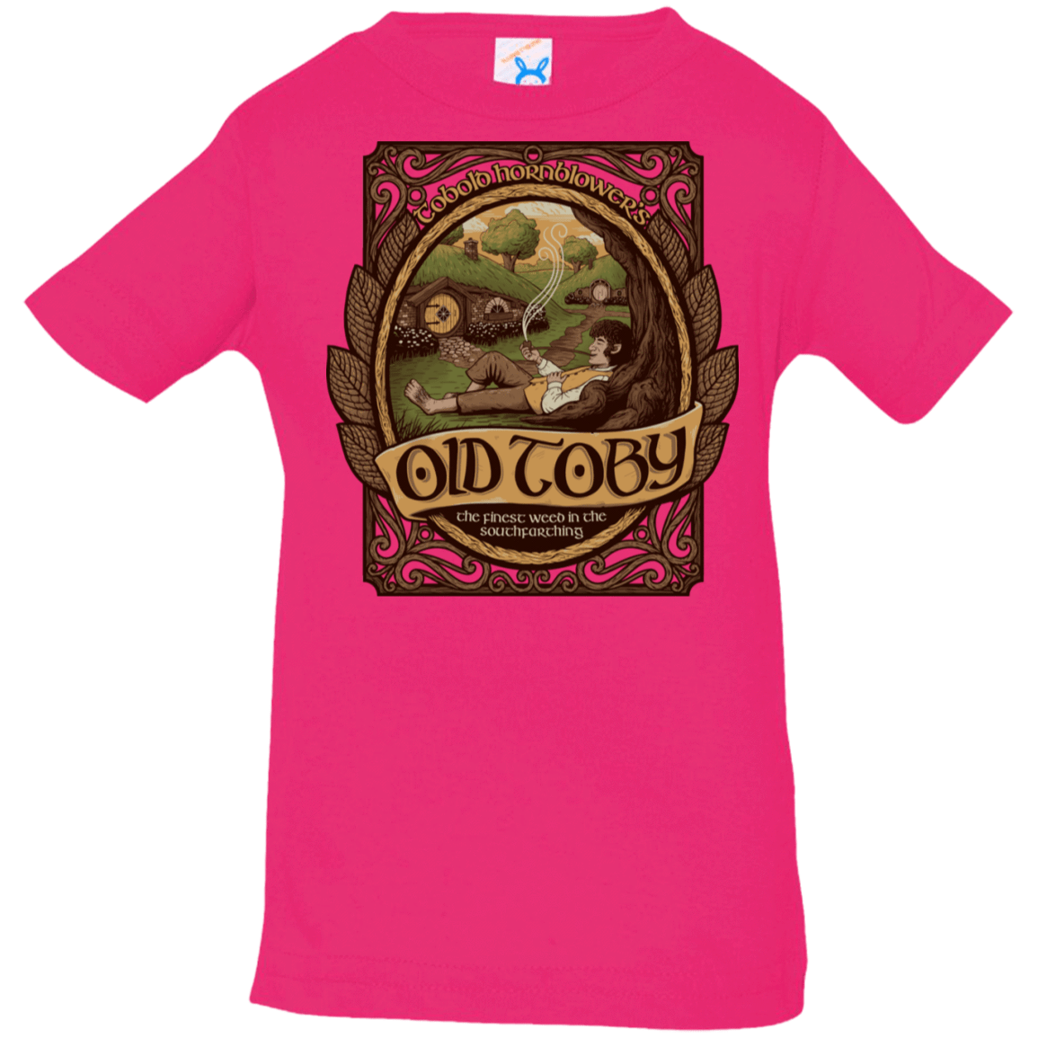 T-Shirts Hot Pink / 6 Months Old Toby Infant Premium T-Shirt