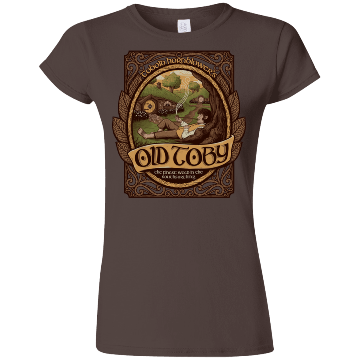 T-Shirts Dark Chocolate / S Old Toby Junior Slimmer-Fit T-Shirt