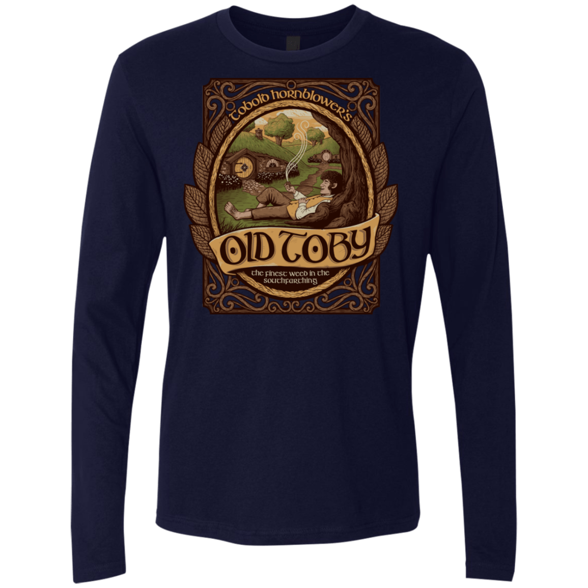 T-Shirts Midnight Navy / S Old Toby Men's Premium Long Sleeve