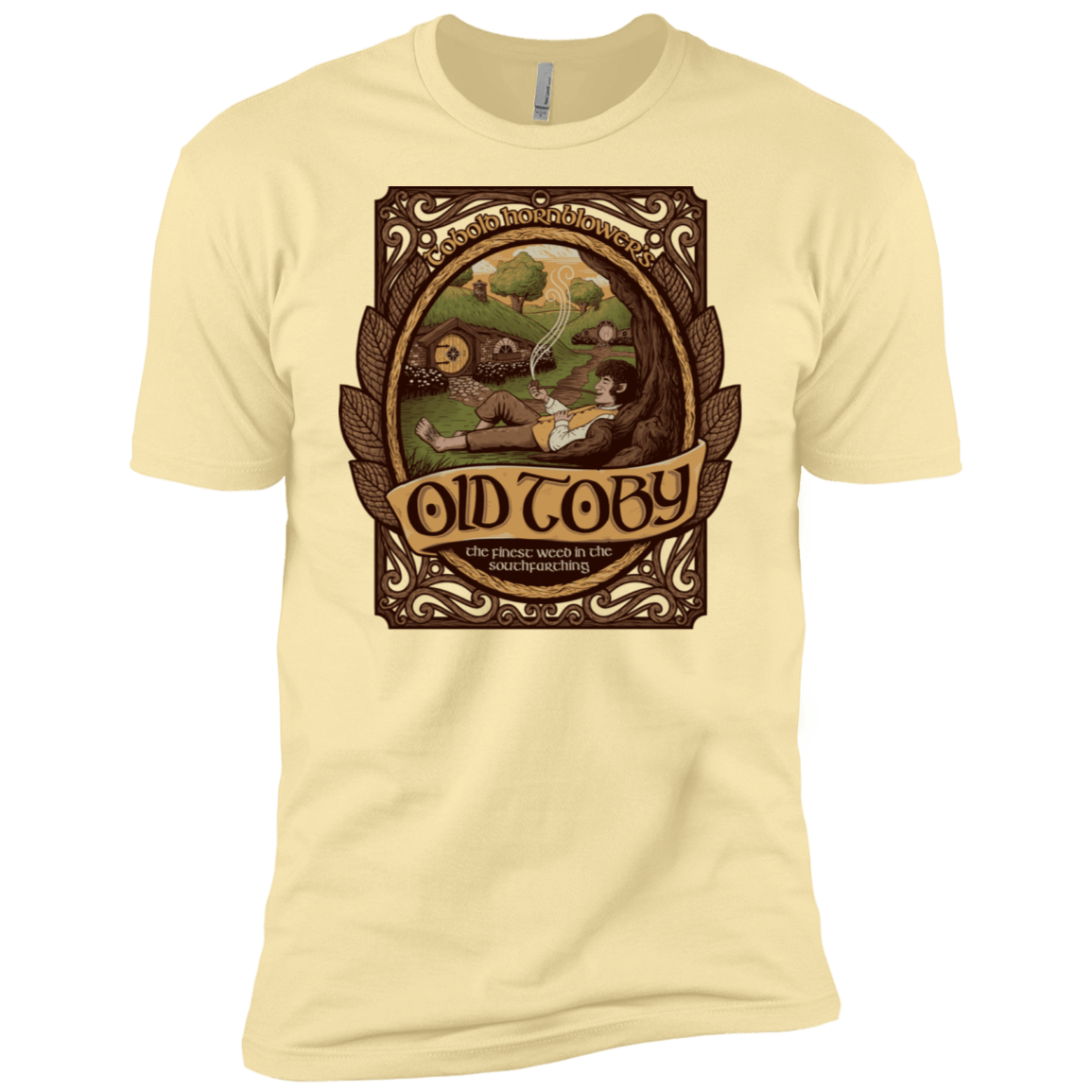 T-Shirts Banana Cream / X-Small Old Toby Men's Premium T-Shirt