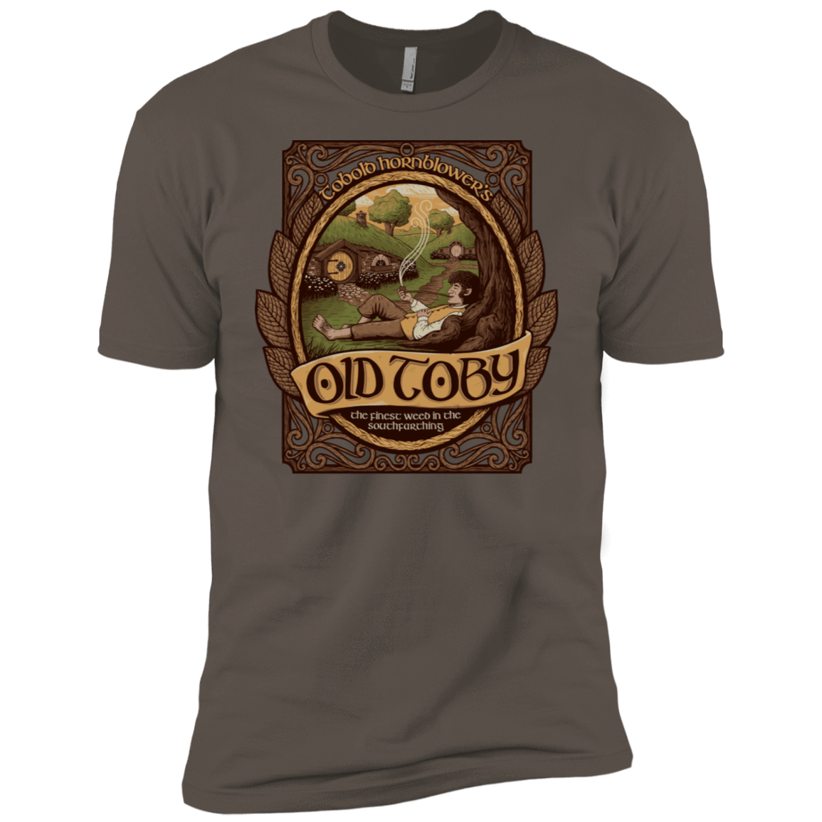 T-Shirts Warm Grey / X-Small Old Toby Men's Premium T-Shirt