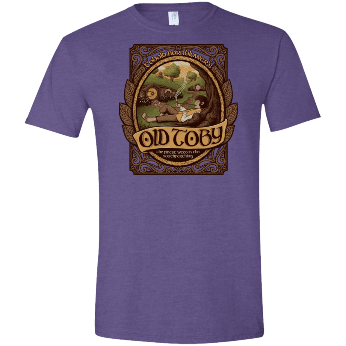 T-Shirts Heather Purple / S Old Toby Men's Semi-Fitted Softstyle