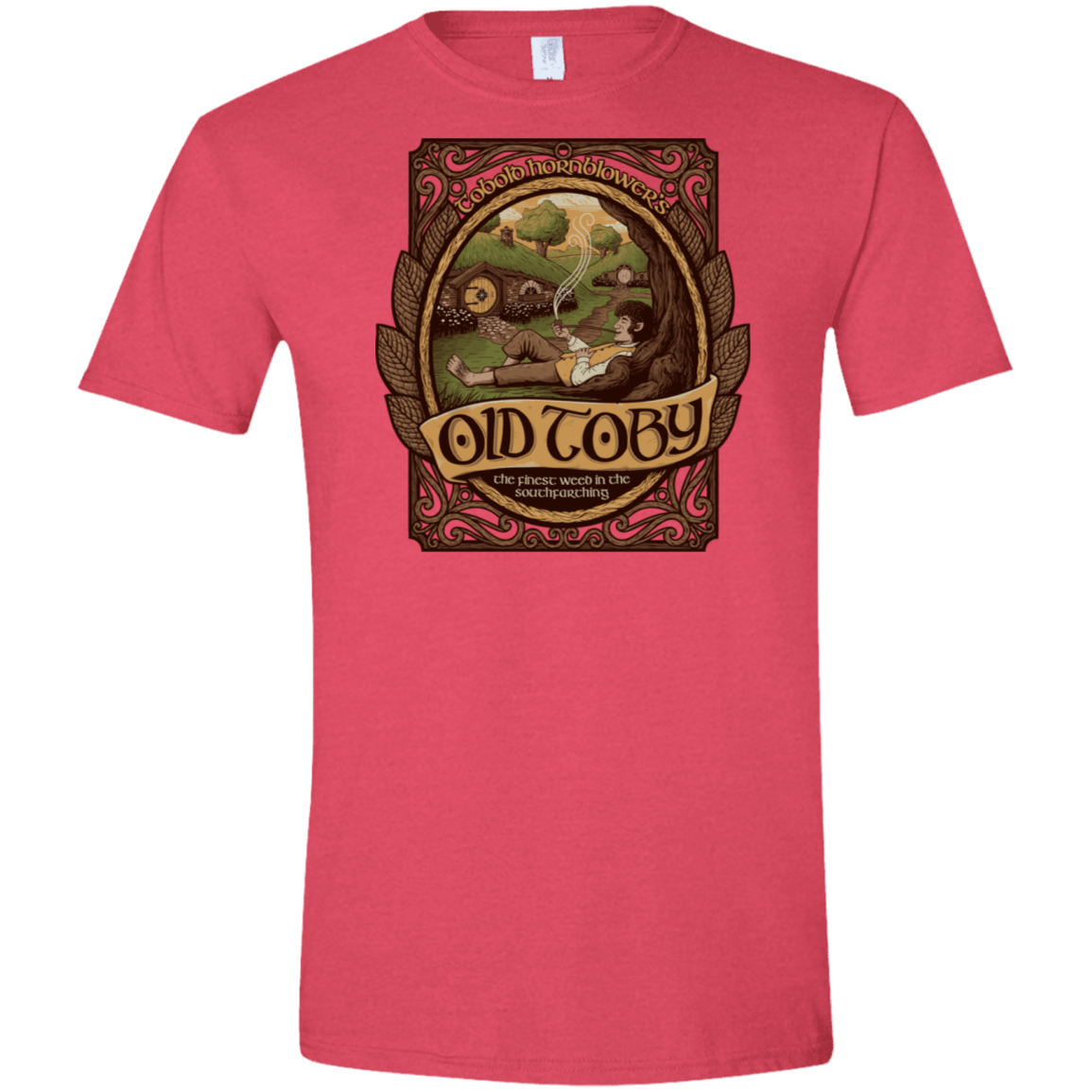 T-Shirts Heather Red / S Old Toby Men's Semi-Fitted Softstyle