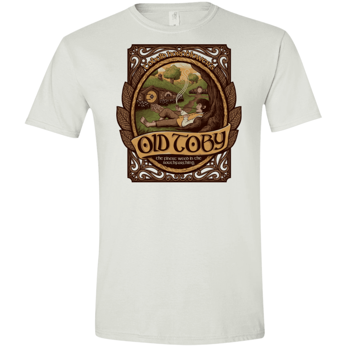 T-Shirts White / X-Small Old Toby Men's Semi-Fitted Softstyle