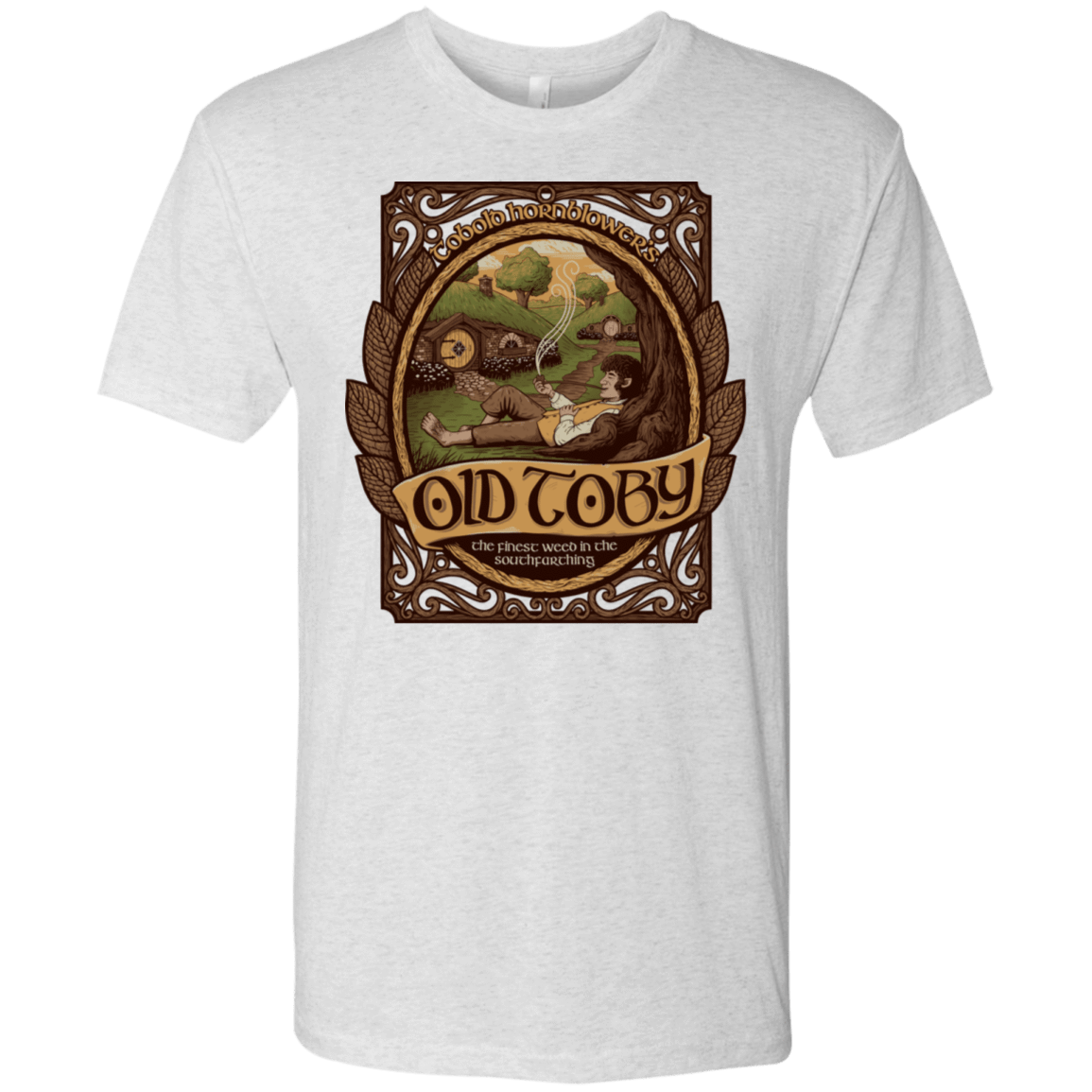T-Shirts Heather White / S Old Toby Men's Triblend T-Shirt