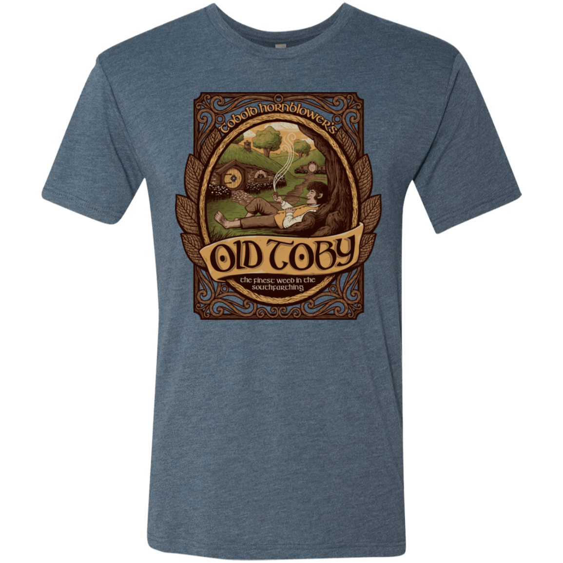 T-Shirts Indigo / S Old Toby Men's Triblend T-Shirt