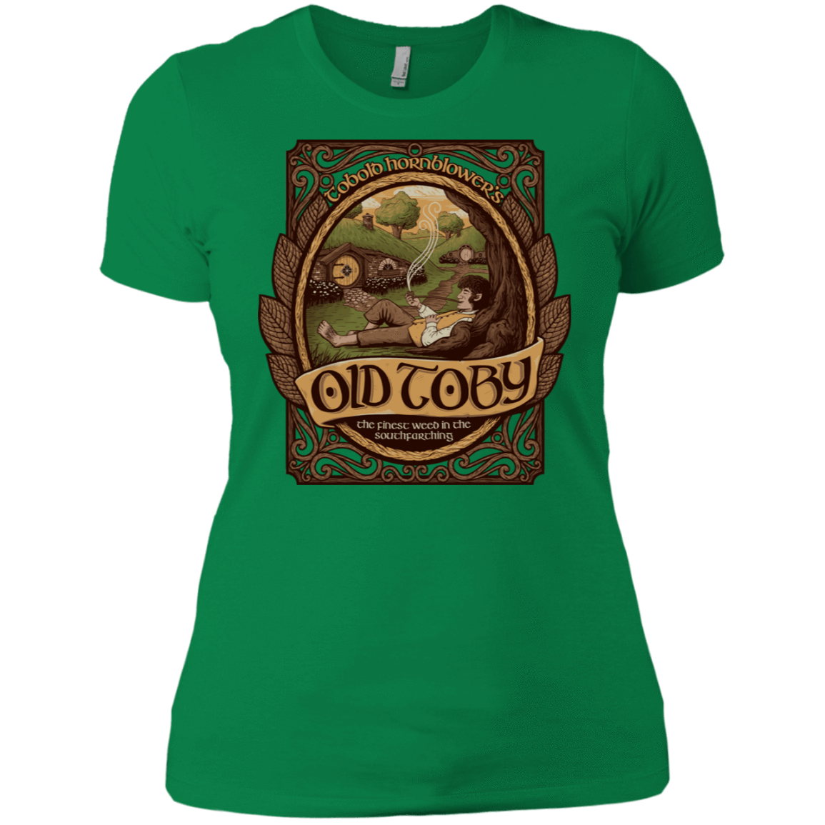 T-Shirts Kelly Green / X-Small Old Toby Women's Premium T-Shirt