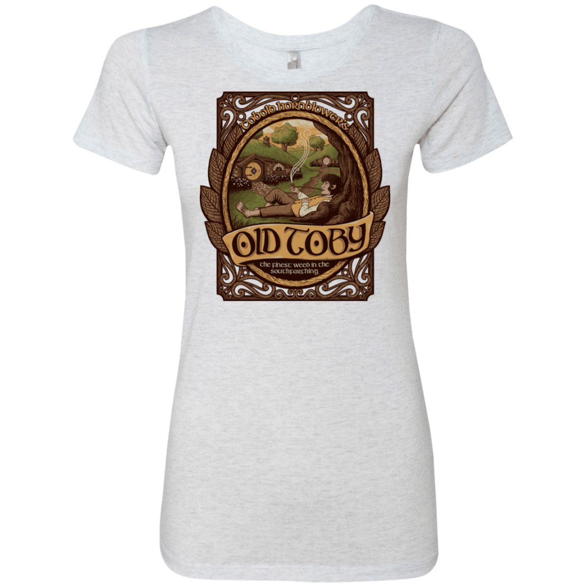 T-Shirts Heather White / S Old Toby Women's Triblend T-Shirt