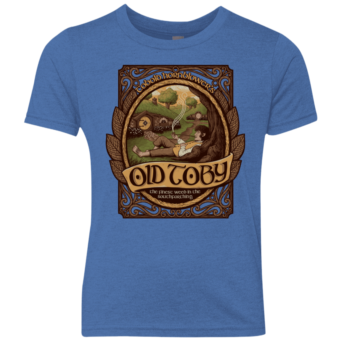 T-Shirts Vintage Royal / YXS Old Toby Youth Triblend T-Shirt