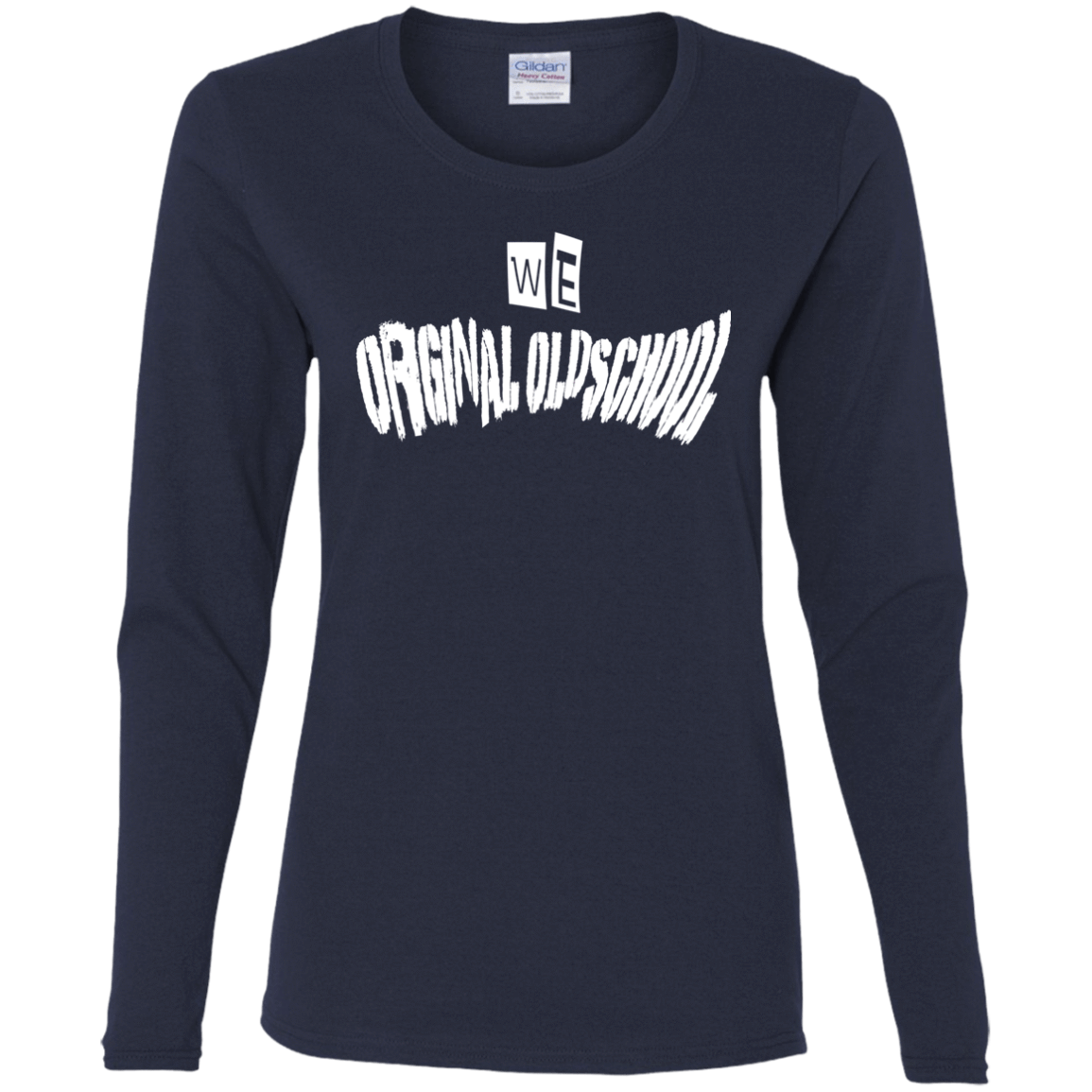 T-Shirts Navy / S Oldschool Women's Long Sleeve T-Shirt