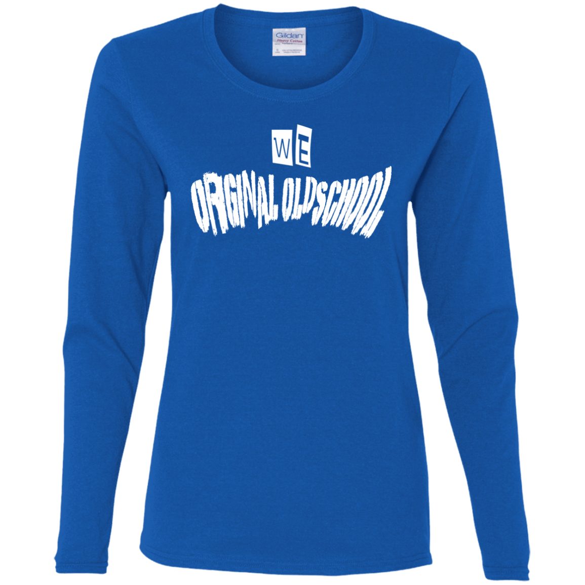 T-Shirts Royal / S Oldschool Women's Long Sleeve T-Shirt