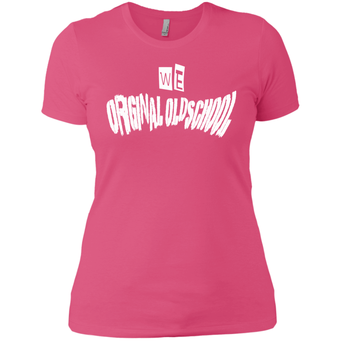 T-Shirts Hot Pink / X-Small Oldschool Women's Premium T-Shirt