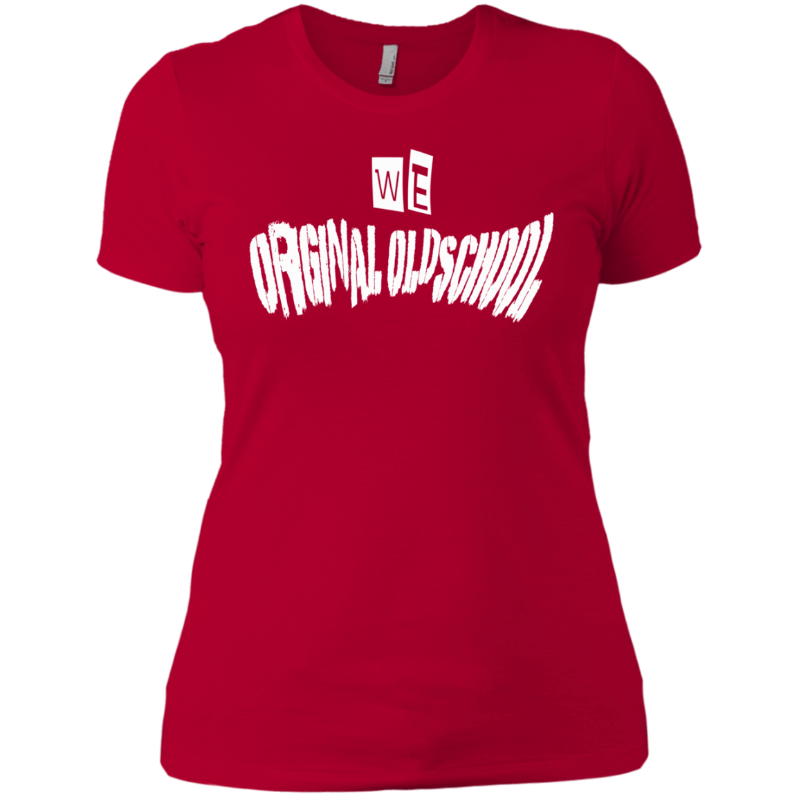 T-Shirts Red / X-Small Oldschool Women's Premium T-Shirt
