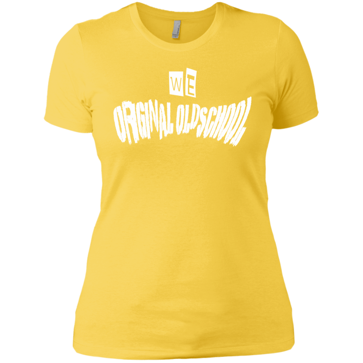 T-Shirts Vibrant Yellow / X-Small Oldschool Women's Premium T-Shirt