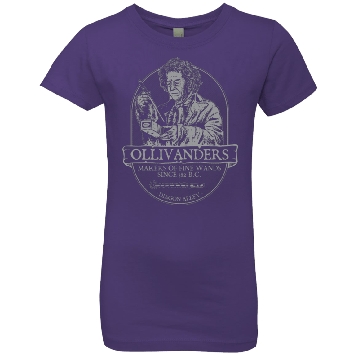 T-Shirts Purple Rush / YXS Ollivanders Fine Wands Girls Premium T-Shirt