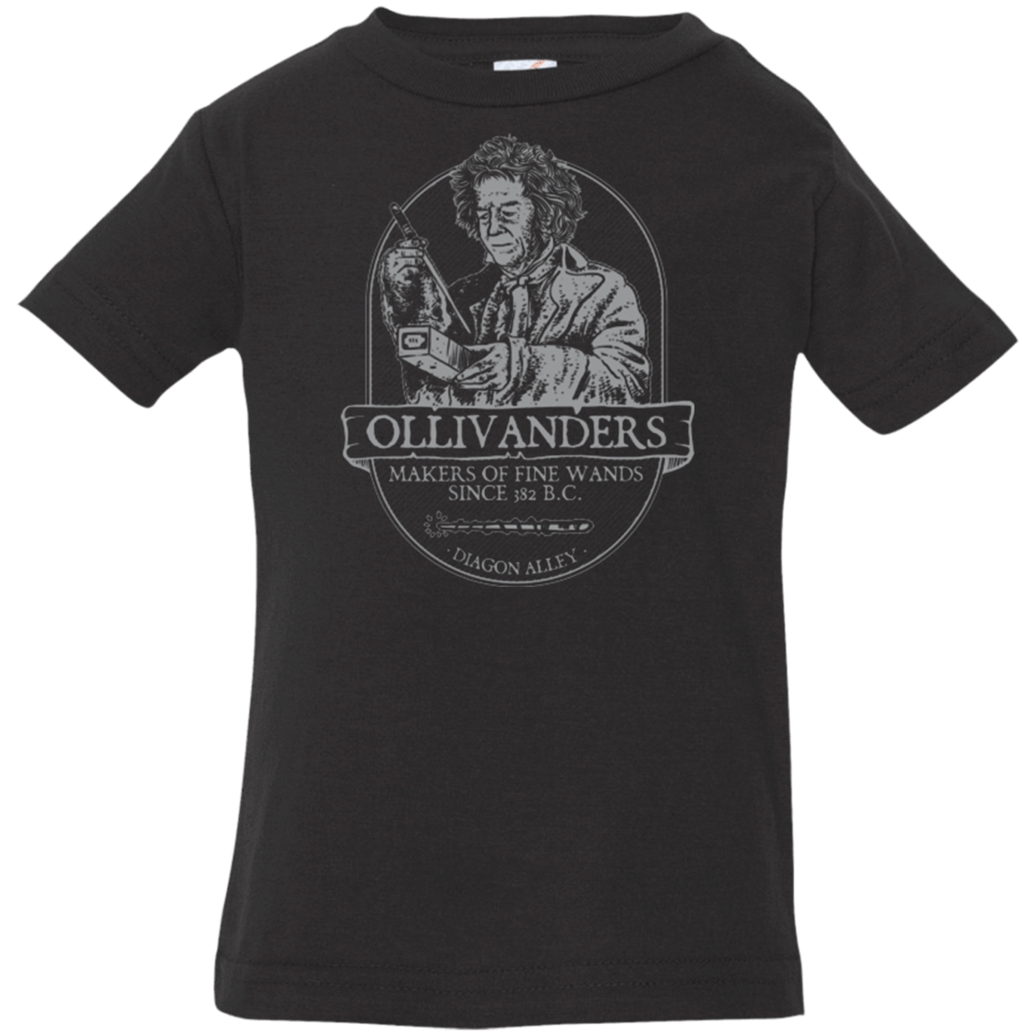 T-Shirts Black / 6 Months Ollivanders Fine Wands Infant Premium T-Shirt